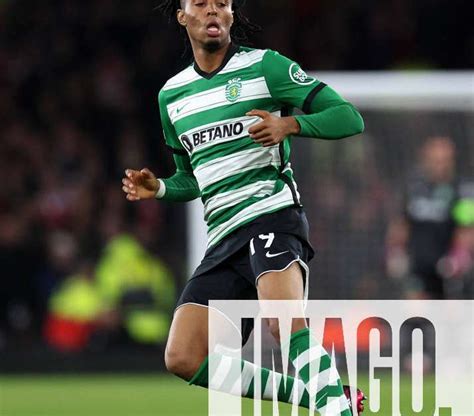 London, England, 16th March 2023. Youssef Chermiti of Sporting Lisbon ...