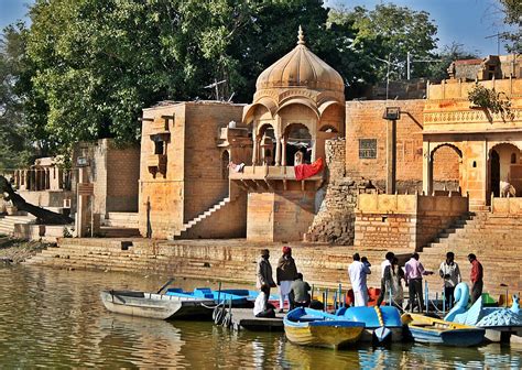 Jaisalmer - Gadi Sagar Tank Boats | Jaisalmer, Travel activities, Fort