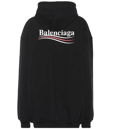 Balenciaga - Printed cotton hoodie - For an influencer-approved off-duty option, look no further ...