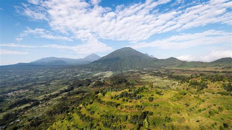 Map of Volcanoes National Park Rwanda - Volcanoes National Park Rwanda