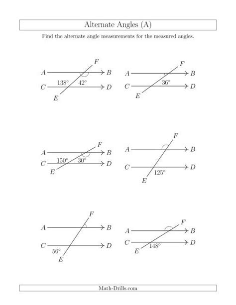 Alternate Angles (A)