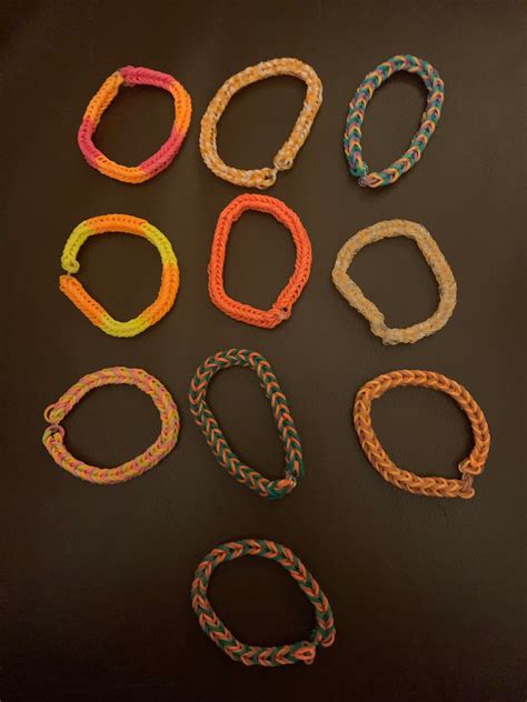 Simple Rubber Band Bracelet Easy Rainbow Band Bracelet With The Loom : 9 Steps - broadbandadvisory