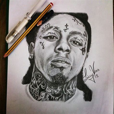 Pin by Jaylin on Drawings | Lil wayne, Art drawings sketches, Drawings