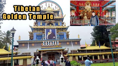 Tibetan Golden Temple | Madikeri | Coorg| India - YouTube