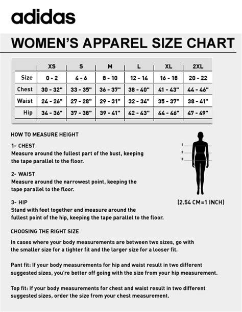 adidas plus size leggings size guide chart women