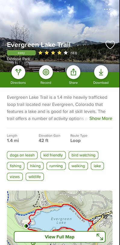 Hiking Trails in Colorado | Evergreen Lake Trail