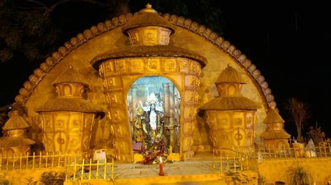 KOLKATA BLOG: Kali Puja Pandal Of Rural Bengal