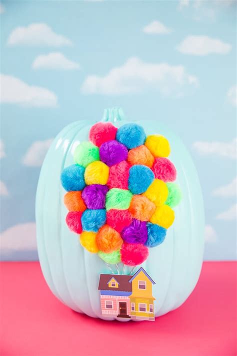 DIY Disney UP Pumpkin - A Pumpkin And A Princess