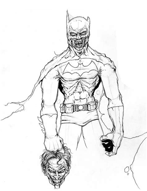 Pin by Garth Ranzz on Zombies | Batman coloring pages, Cartoon coloring ...