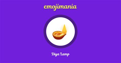 🪔 Diya Lamp emoji Copy & Paste - Emojimania