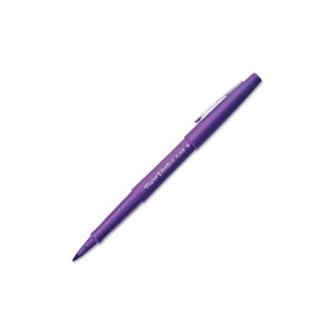 Paper Mate Flair Point Guard Felt Tip Marker Pens Medium Pen Point - Purple Water Based Ink ...