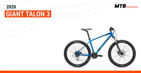 2020 Giant Talon 3 - Specs, Reviews, Images - Mountain Bike Database