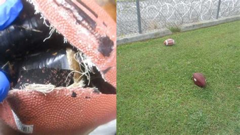 S.C. man tries to throw footballs full of contraband over prison fence, authorities say