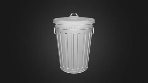 Street Trash Can (Free 3D Model) - Download Free 3D model by CG Thirty ...