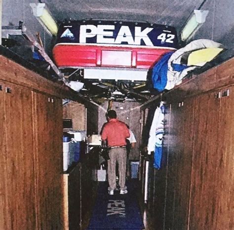 Inside a hauler from the mid 90's. : r/NASCAR