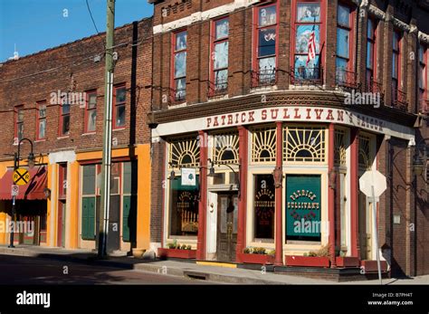 Restored warehouses in the Old City Historic District, Knoxville, Tennessee Stock Photo - Alamy