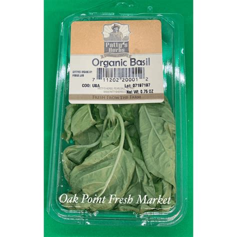 Organic Basil | Organic Herbs | The Markets