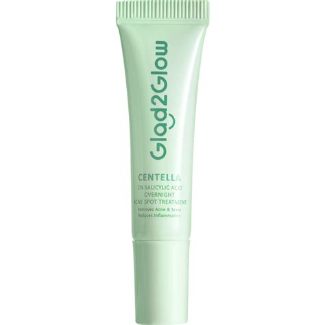 Jual Glad2glow Centella 2% Salicylic Acid Overnight Acne Spot Treatment ...