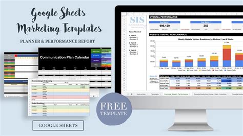 Free Marketing Plan & Report Templates for Google Sheets: Elevate Your ...