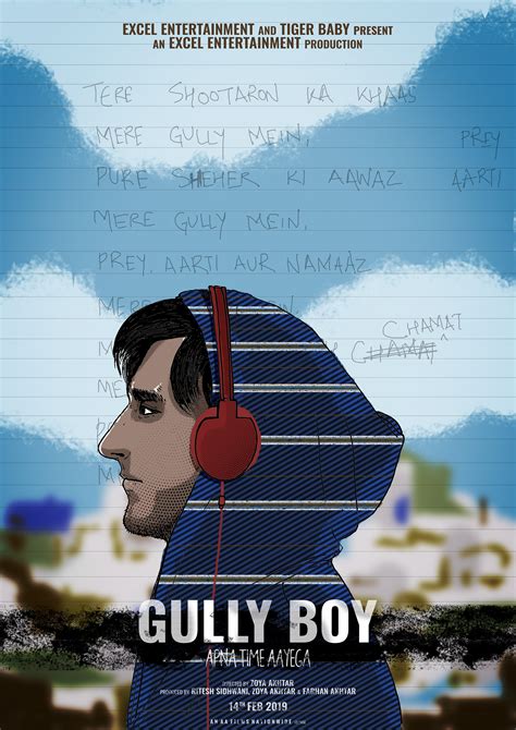 GULLY BOY POSTER | Illustrated on Behance