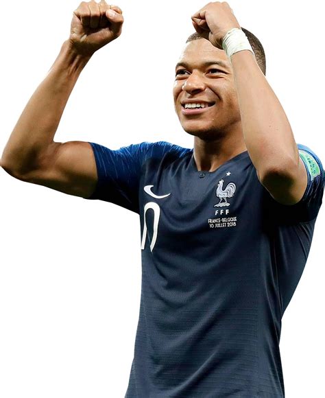 Kylian Mbappe France FFF 2018 World Cup Png