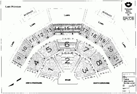 Marcus Amphitheater Seating Chart With Rows And Seat Numbers ...