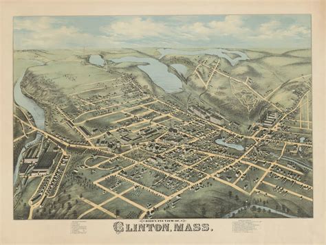 State Library of Massachusetts: Bird’s-Eye View Maps Are Now Online!