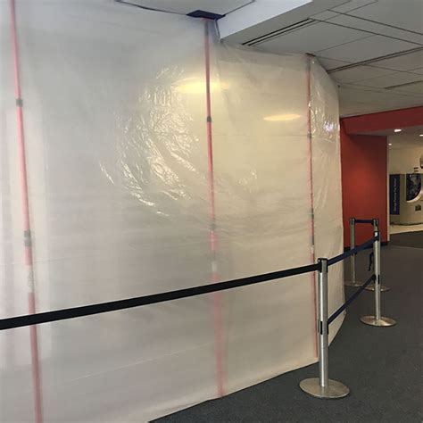 ZipWall® Temporary ZipWall® Dust Protection Barrier - ZipWall Dust Barrier System