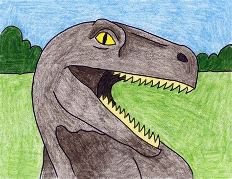 Here’s a chance to focus on dinosaur facial features: bumpy eyes, sharp ...