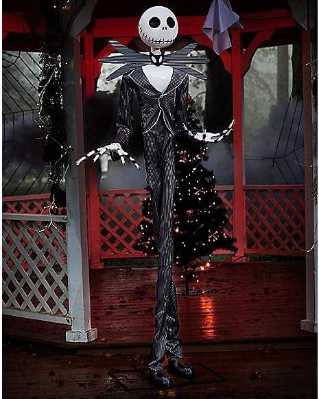 6 Ft Jack Skellington Animatronics Decorations - The Nightmare Before Christmas - Spirit ...