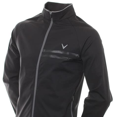 Callaway Golf X-Series Full Zip Wind Jacket CGKS90B7 Caviar 002 & Function18