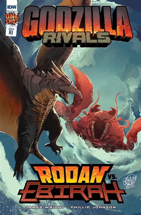 Godzilla Rivals Rodan vs Ebirah Cover Retailer Incentive #10 Lindsay 1 for 10 Incentive | ComicHub