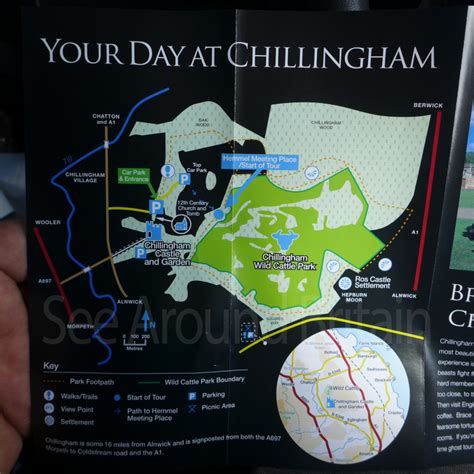 Chillingham Castle and Gardens, Northumberland - See Around Britain