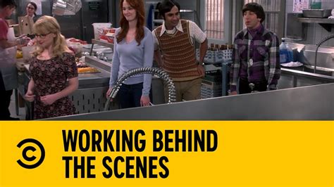 Working Behind The Scenes | The Big Bang Theory | Comedy Central Africa - YouTube