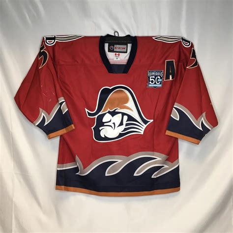 AHL Authentic - 2019-20 Milwaukee Admirals Maroon Champions Jersey Worn ...