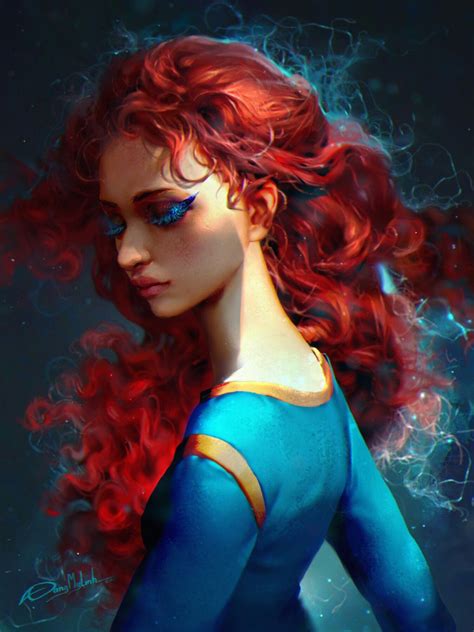 Merida | Disney Princess Artwork