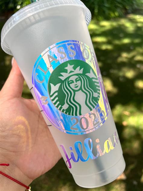 Starbucks Reusable Cold Cups Class of 2023 Starbucks Cup - Etsy