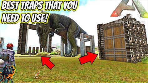 BEST TRAPS THAT YOU NEED TO BE USING IN ARK SURVIVAL EVOLVED!! || Ark ...