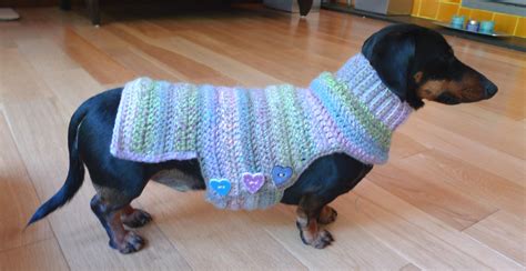 Knitting Patterns Dachshund Sweaters - Mikes Natura