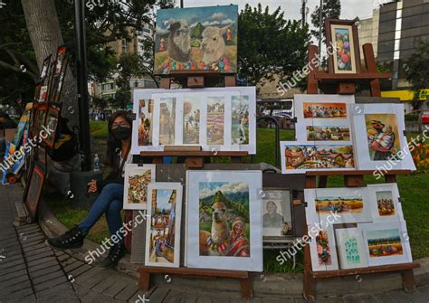 Paintings Art Works By Local Artists Editorial Stock Photo - Stock ...