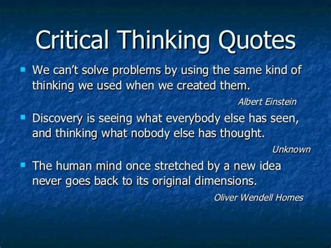 Quotes About Critical Thinking. QuotesGram