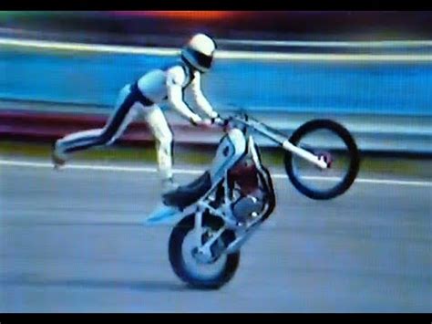 Eddie Kidd - Motorcycle Jumper and Stunt Rider 1982 - YouTube