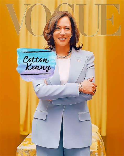 Kamala Harris Vogue Cover Magazine Print Madam Vice President | Etsy