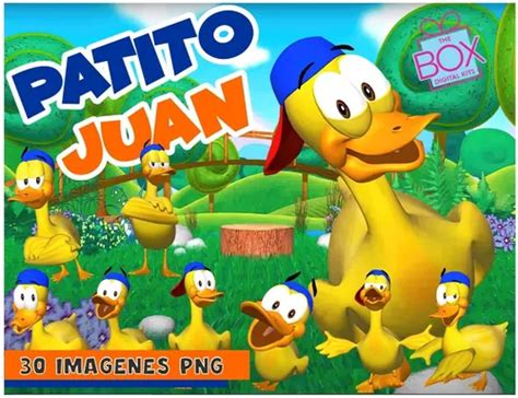 Kit Digital Patito Juan Clipart Png en venta en Córdoba Córdoba por ...