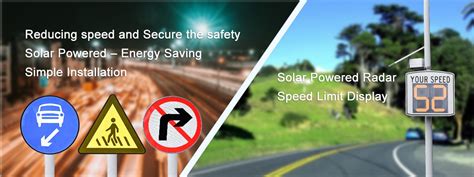 Solar traffic signs with remote controller