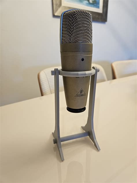 Microphone Stand by viniciussimm | Download free STL model | Printables.com