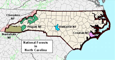 Pisgah National Forest Map