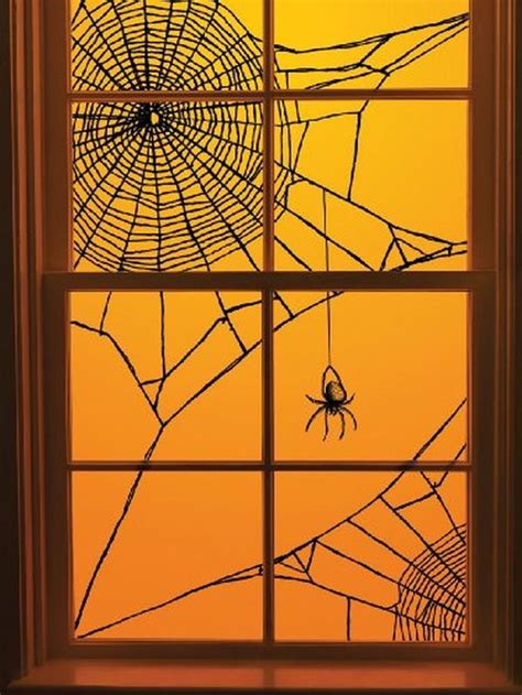 76 Scary but Creative DIY Halloween Window Decorations Ideas You Should Try | Diy halloween ...