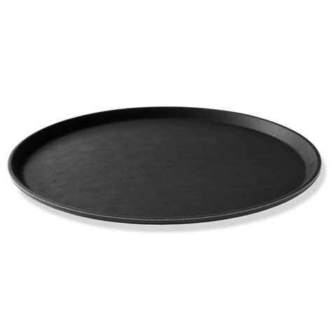 2pc Round Restaurant Serving Trays NSF Certified Non-Skid Food Service ...