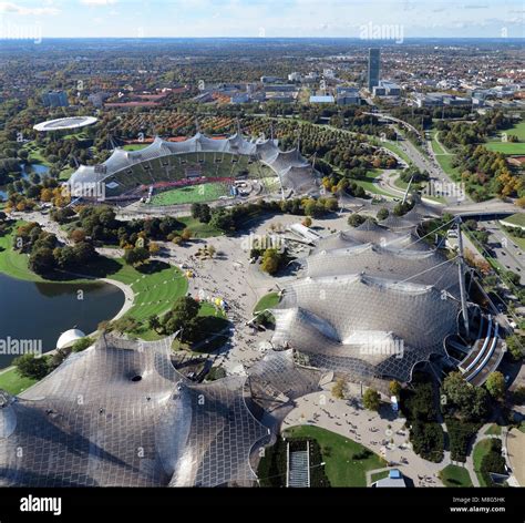 Frei otto munich olympic park hi-res stock photography and images - Alamy